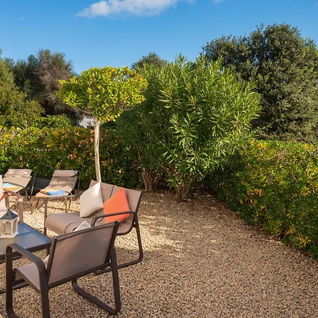 8, Pareado Con Jardin Y Piscina Feriehus Es Mercadal